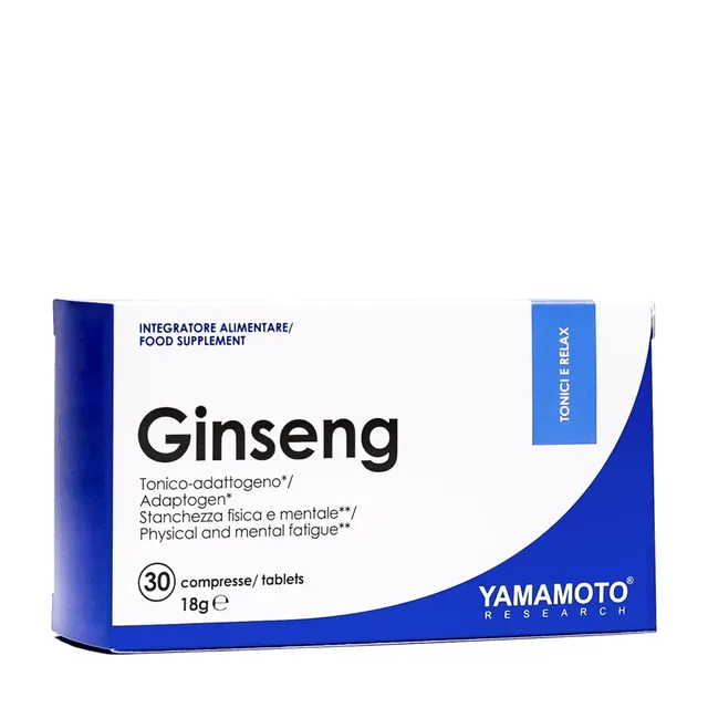 YAMAMOTO Sonno, Benessere Mentale e Memoria Ginseng compresse 30 pezzi