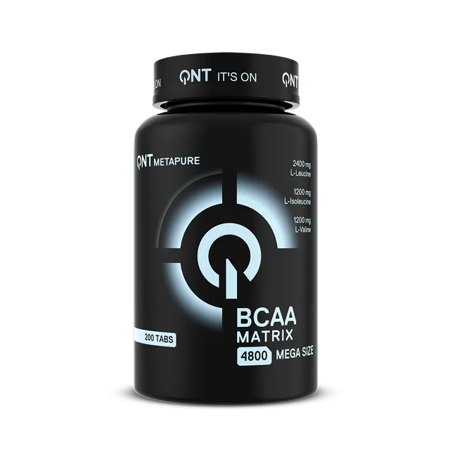 QNT Amino Matrix BCAA 4800 integratore 200 compresse vitamina B6