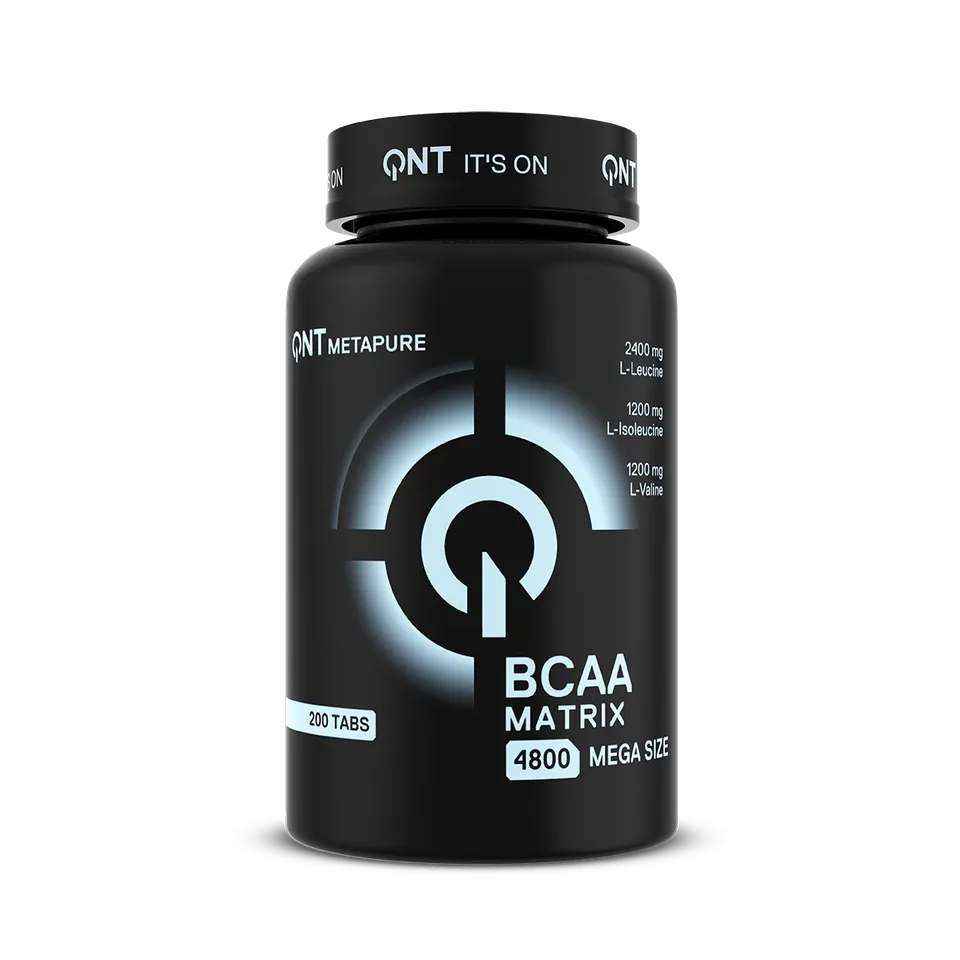 QNT Amino Matrix BCAA 4800 integratore 200 compresse vitamina B6