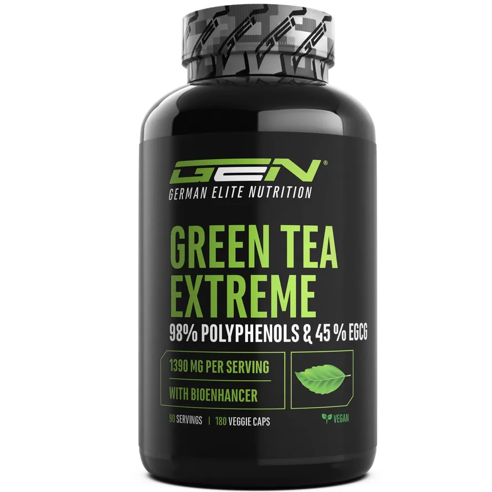 Elite Fat Burners & Cutting Green Tea Extreme integratore 180 capsule vegane
