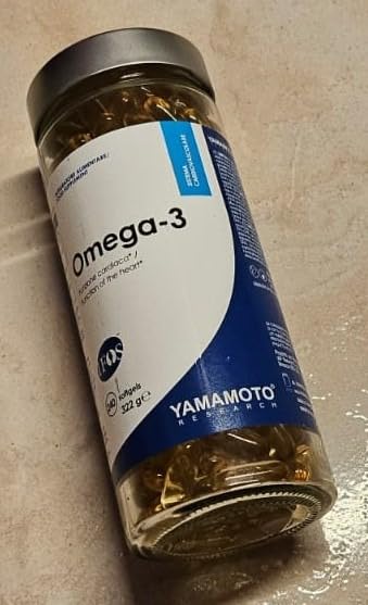 Yamamoto Omega-3 e Cuore e Circolazione Omega-3 IFOS integratore 240 softgels, olio di pesce