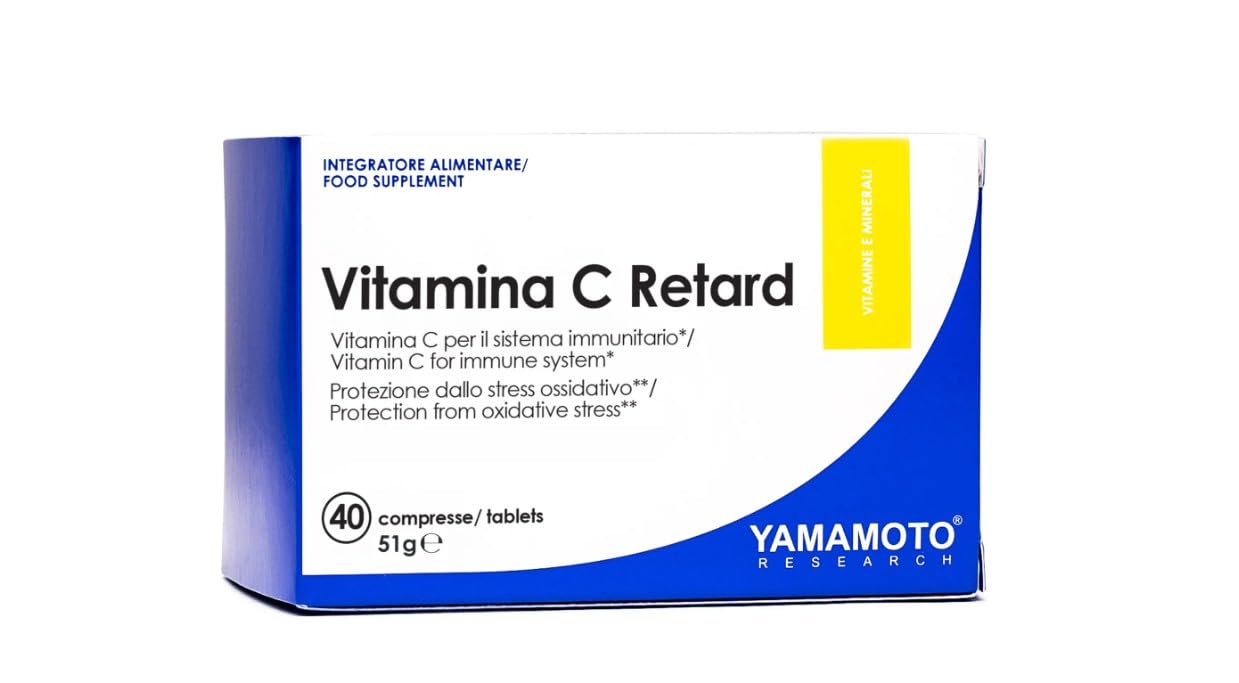 YAMAMOTO Vitamine e Minerali Vitamina C Retard 500 compresse 40 compresse lento rilascio