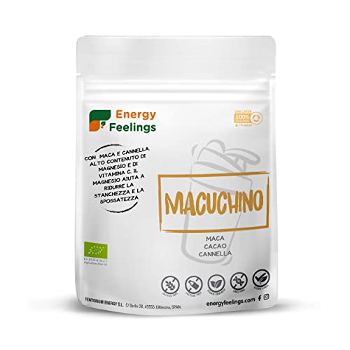 Energy Feelings Batidos Saludables Macuchino Bio shake 200 g cacao maca