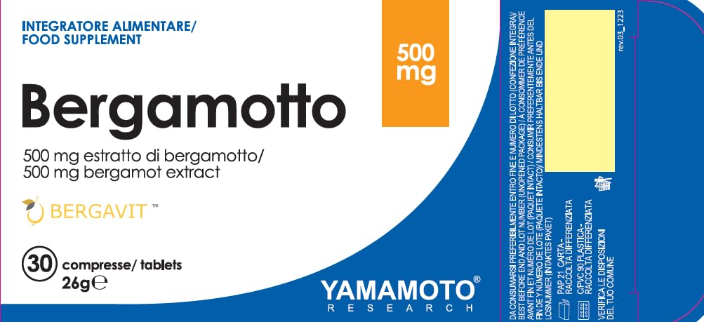 Yamamoto Omega-3 e Cuore e Circolazione Cormadex integratore 30 compresse con bergamotto