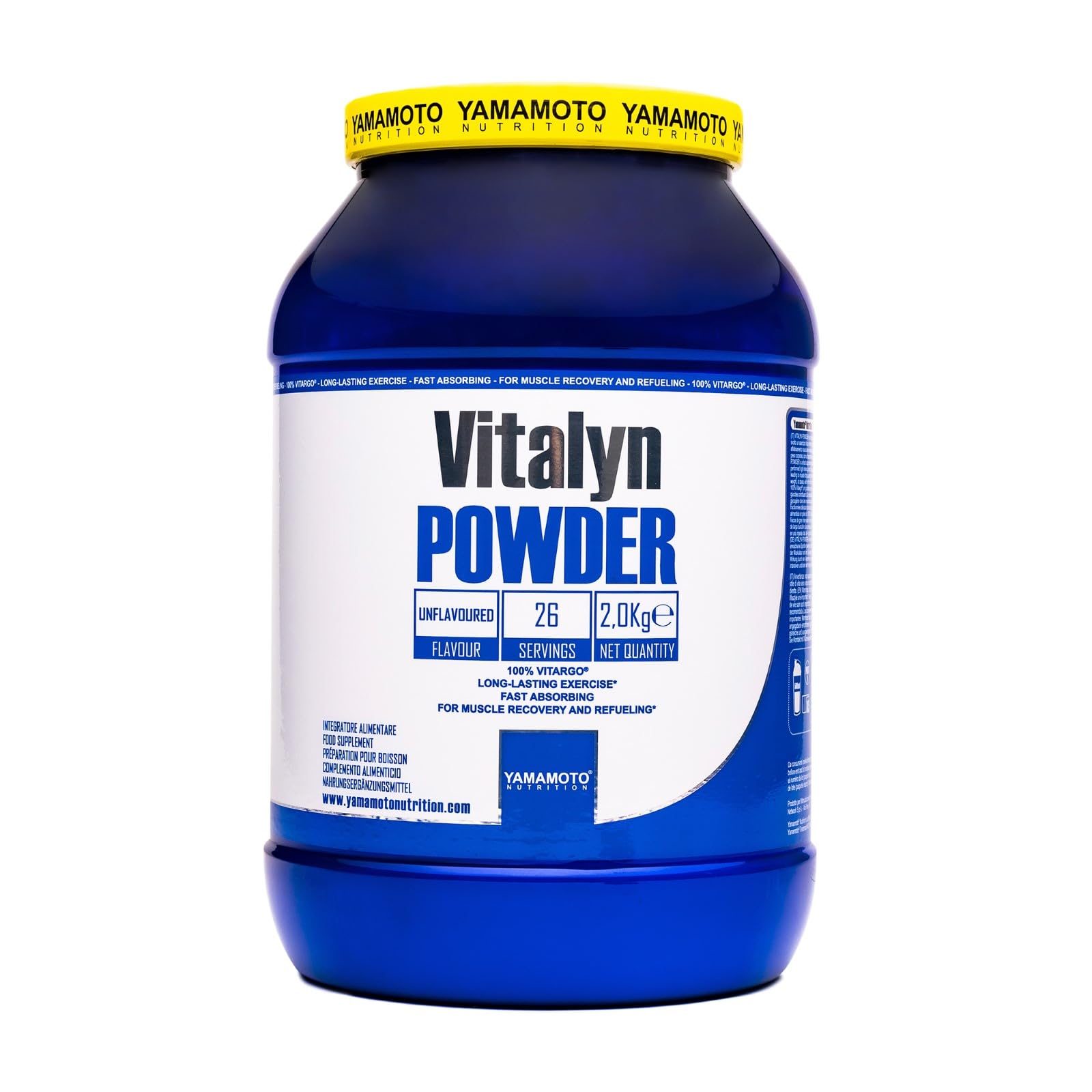 YAMAMOTO Carboidrati e Gel Energetici Vitalyn POWDER carboidrati neutro 2 kg Vitargo