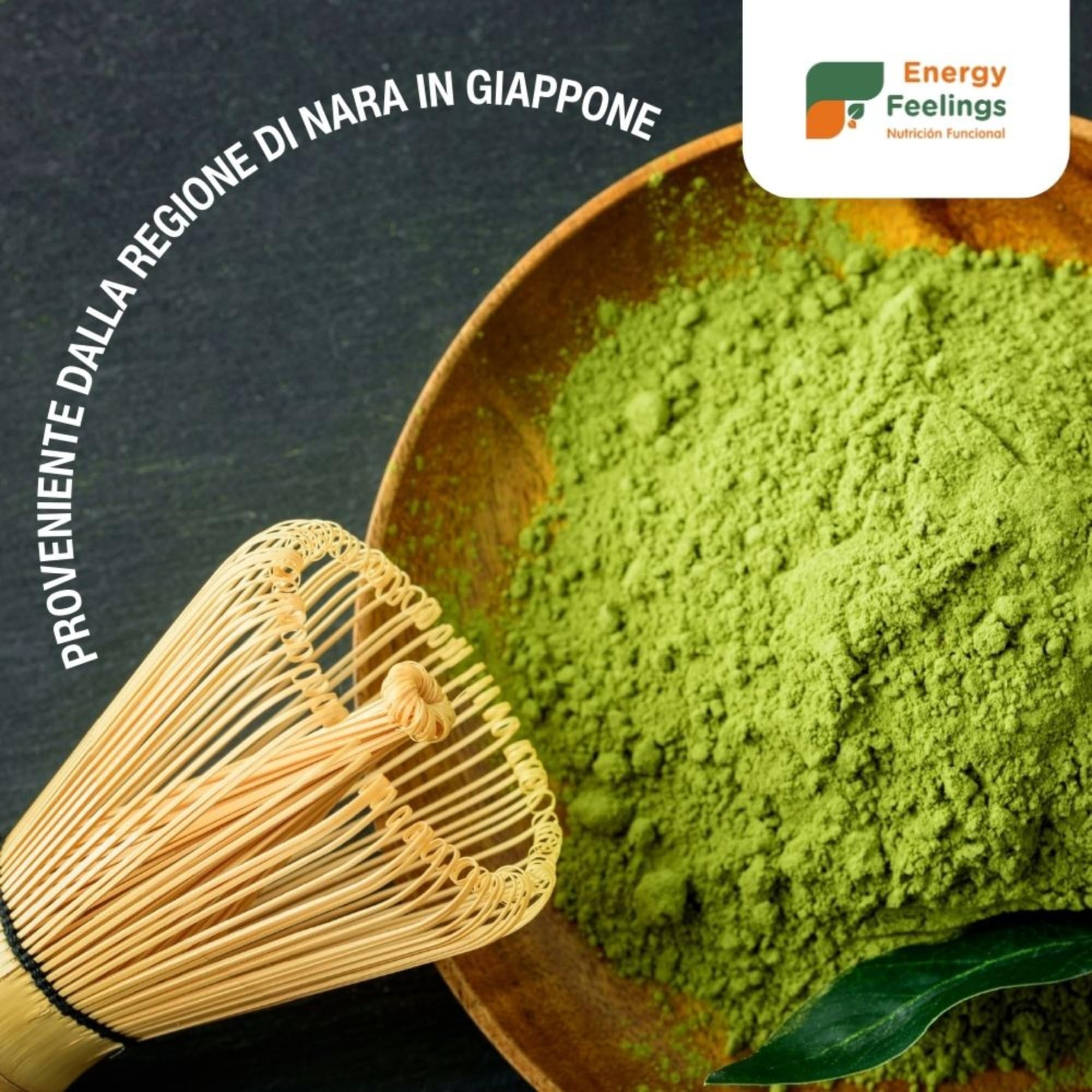 Energy Feelings Batidos Saludables Matcha Latte bevanda matcha bio 200 g vegana