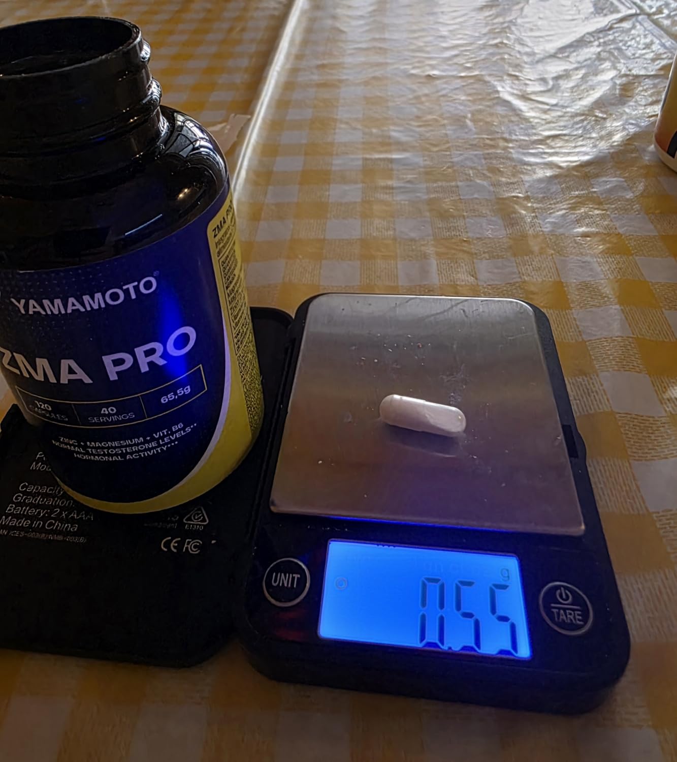 YAMAMOTO Vitamine e Minerali ZmaPRO integratore 120 capsule zinco e magnesio