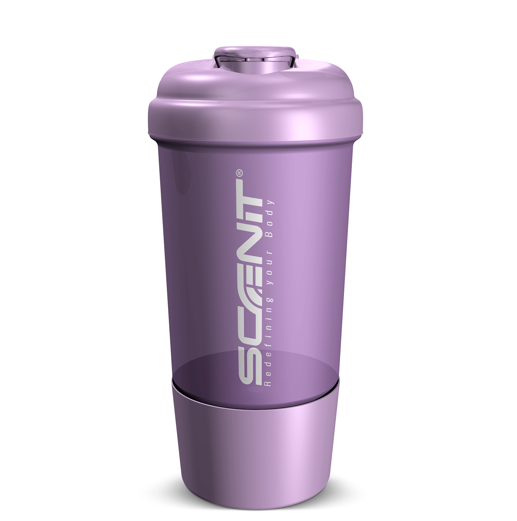 Scenit Nutrition Accessori Shaker premium con compartimento 500 ml oliva