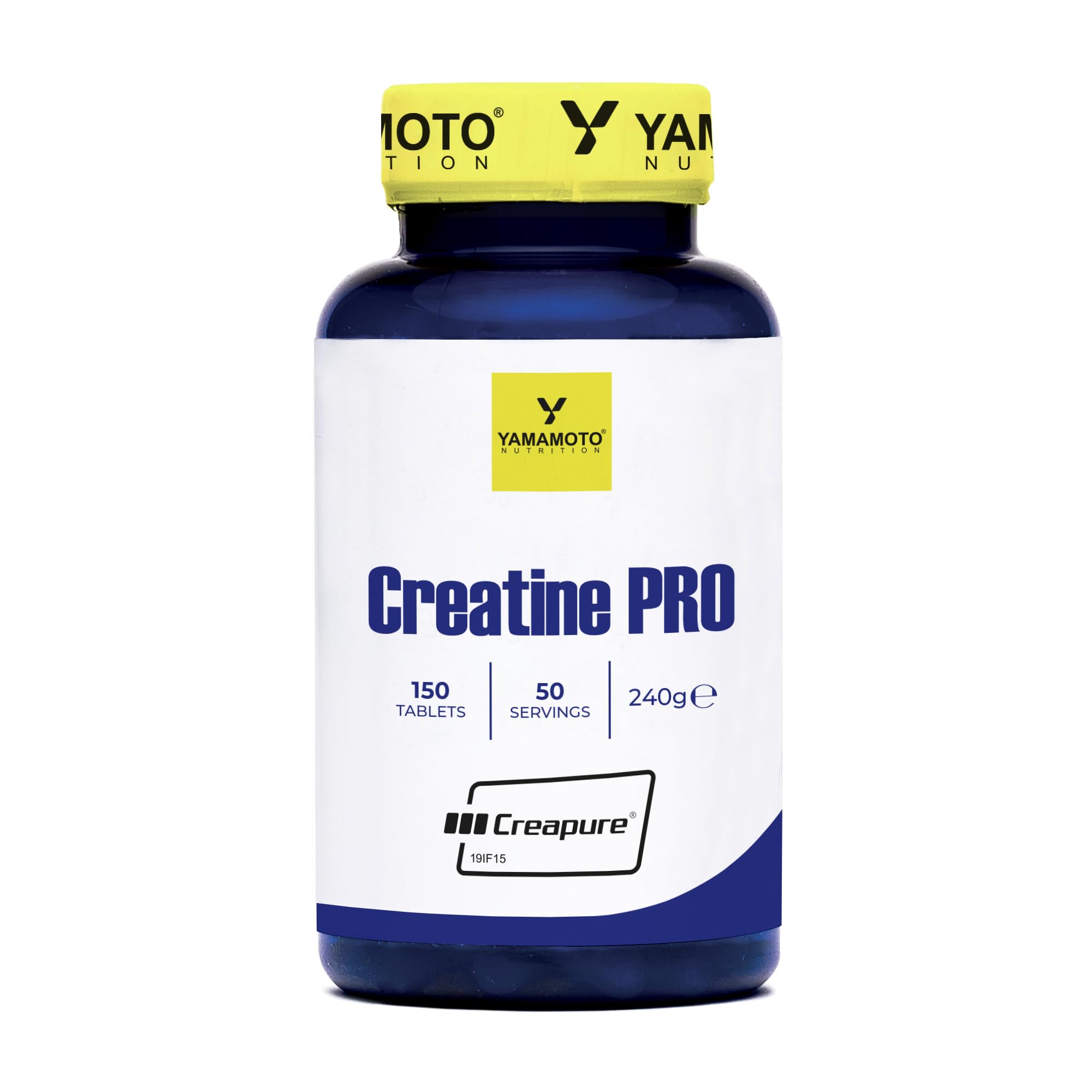 YAMAMOTO Creatina Crea Powder Creapure creatina in polvere 500 g micronizzata
