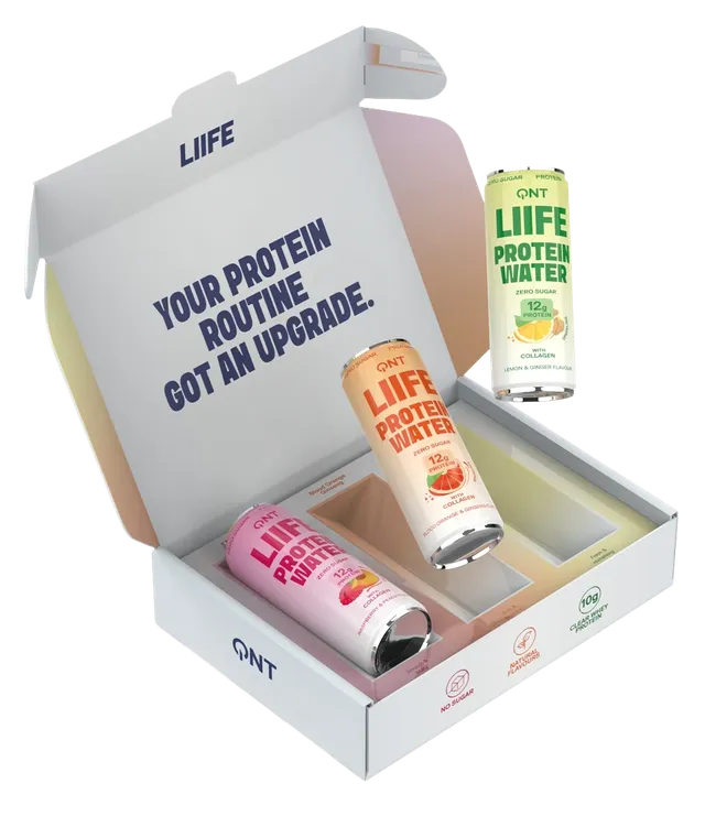 QNT Bundles Protein Water Discovery Pack bevanda proteica frizzante senza zuccheri