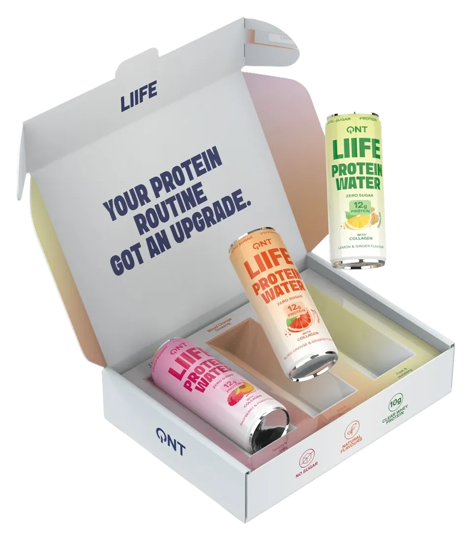 QNT Bundles Protein Water Discovery Pack bevanda proteica frizzante senza zuccheri
