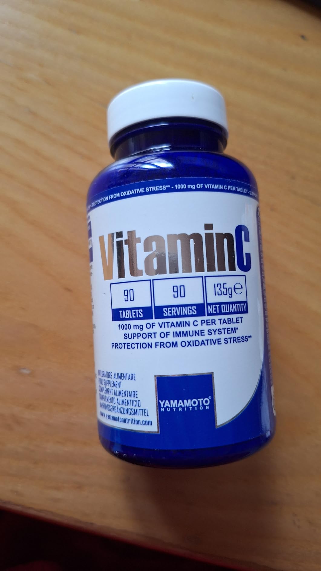 YAMAMOTO Vitamine e Minerali Vitamin C 1000mg integratore vitamina C 90 compresse