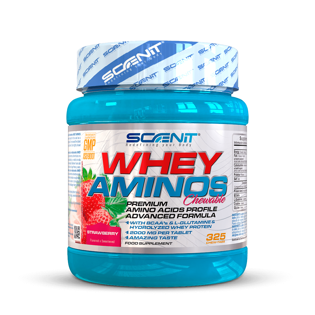 Scenit Nutrition Aminoacidi Whey Aminos compresse masticabili 325 cioccolato doppio