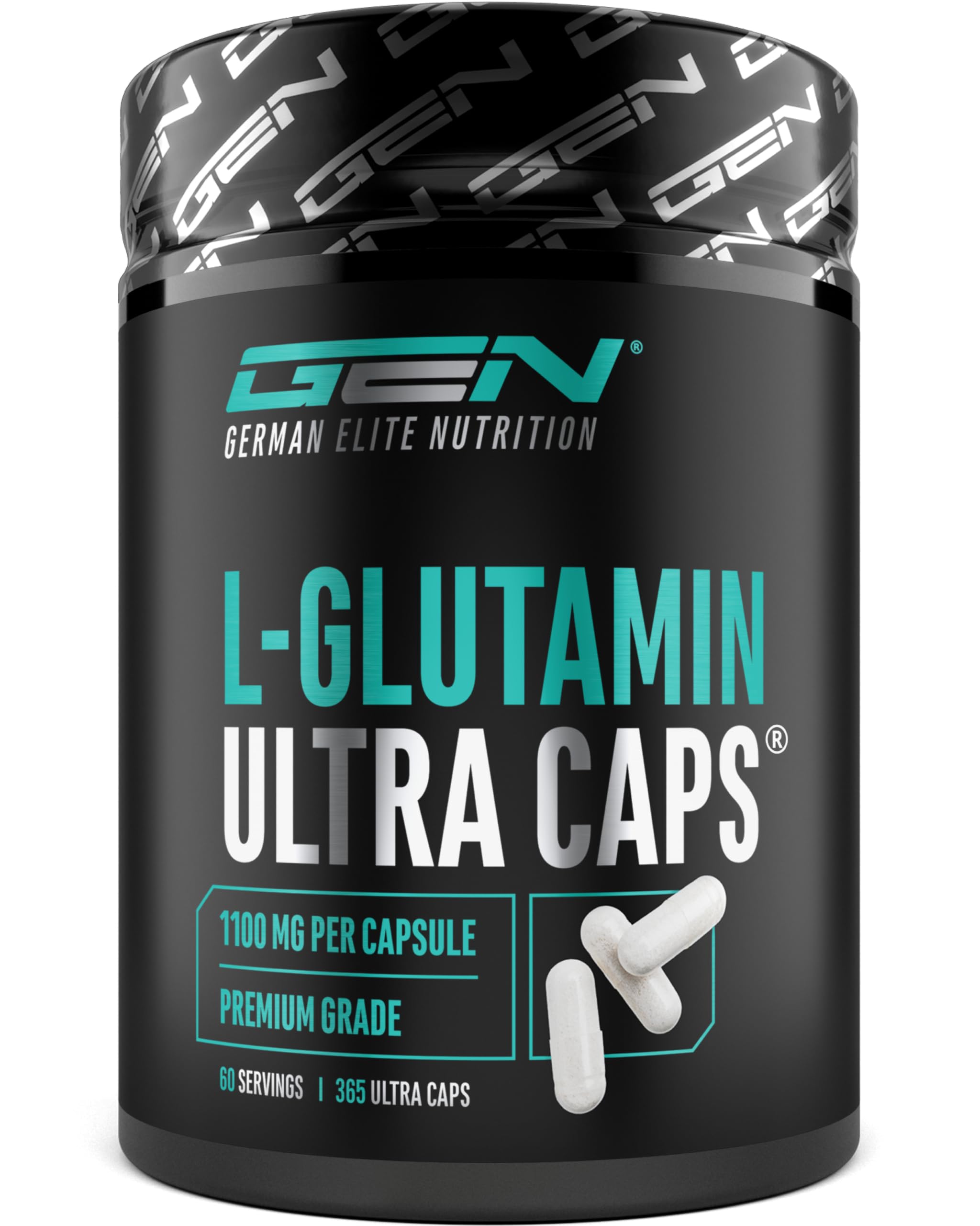 Elite Amino Singles L-Glutammina Ultra Caps 365 capsule da 1100 mg