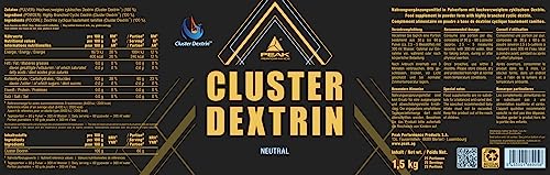 Green Peak Boosters Cluster Dextrin carboidrati in polvere 1500 g