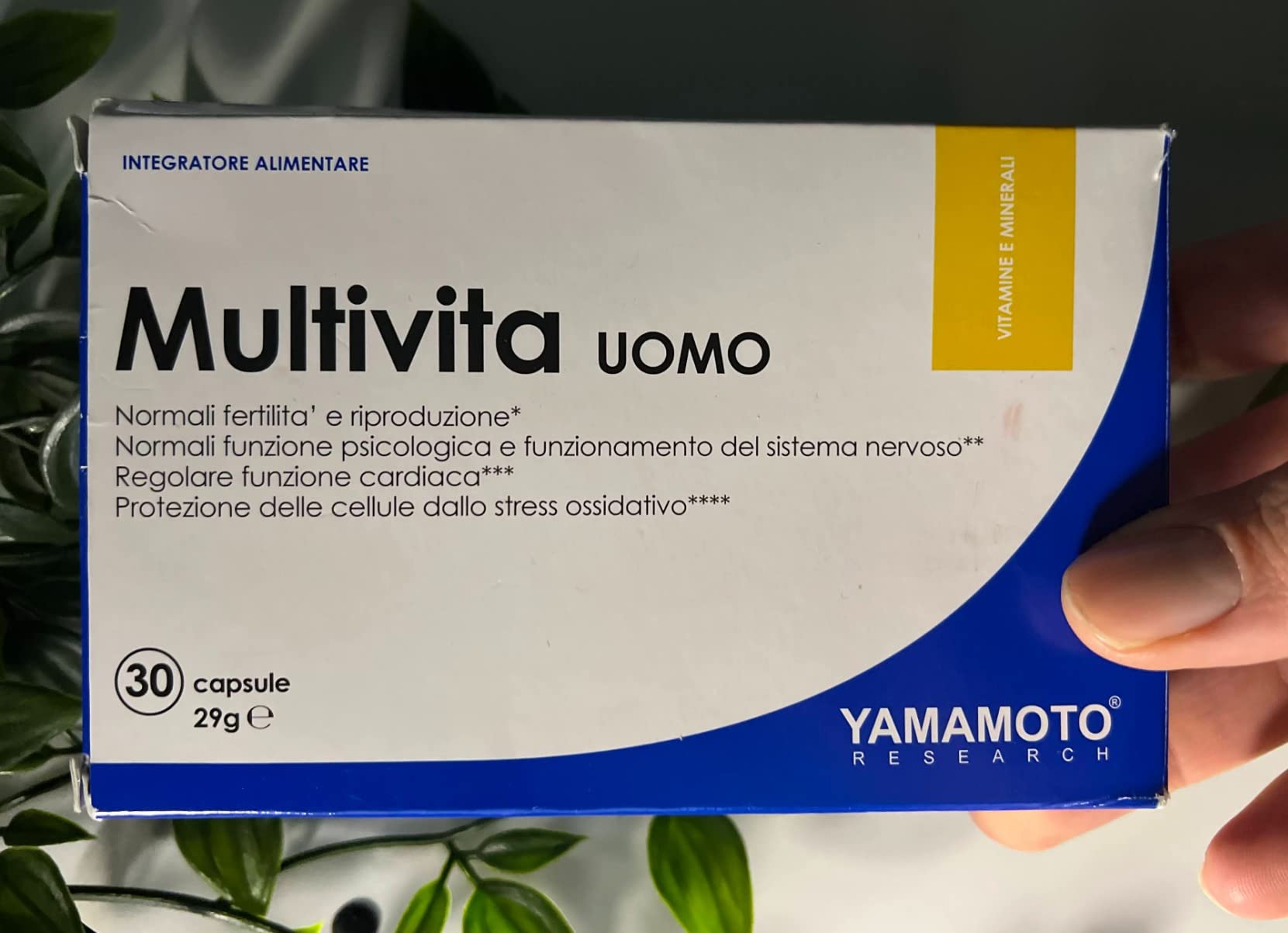 YAMAMOTO Vitamine e Minerali Multivita UOMO multivitaminico 30 capsule