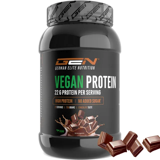 Elite Plant Protein Vegan Proteine in Polvere Cioccolato 750 g senza soia