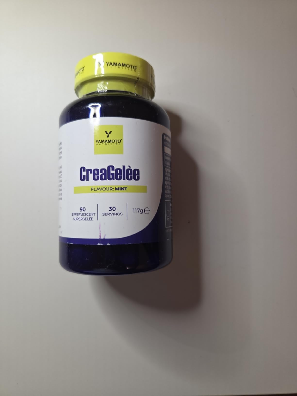 Yamamoto Creatina CreaGelèe creatina monoidrato 90 supergelèe menta effervescente