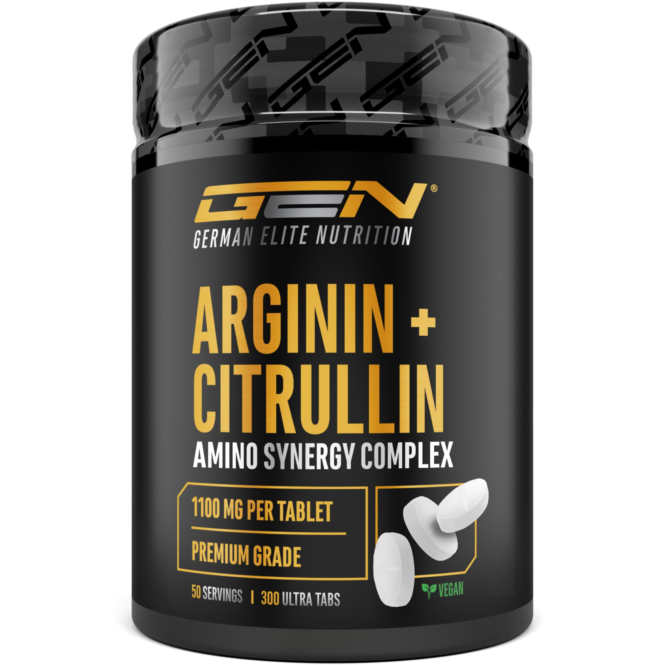 Elite Amino Singles L-Arginina + L-Citrullina integratore 300 compresse vegane