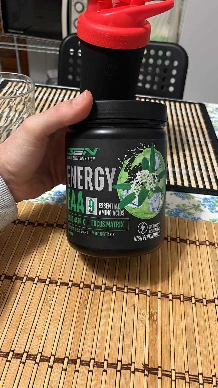 Elite Pre-Workout & Pump EAA Energy Mix bevanda in polvere 500 g Asperula