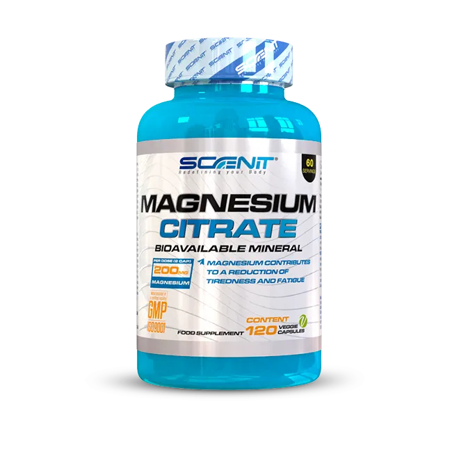 Scenit Nutrition Magnesium Citrate capsule 120 capsule 200 mg