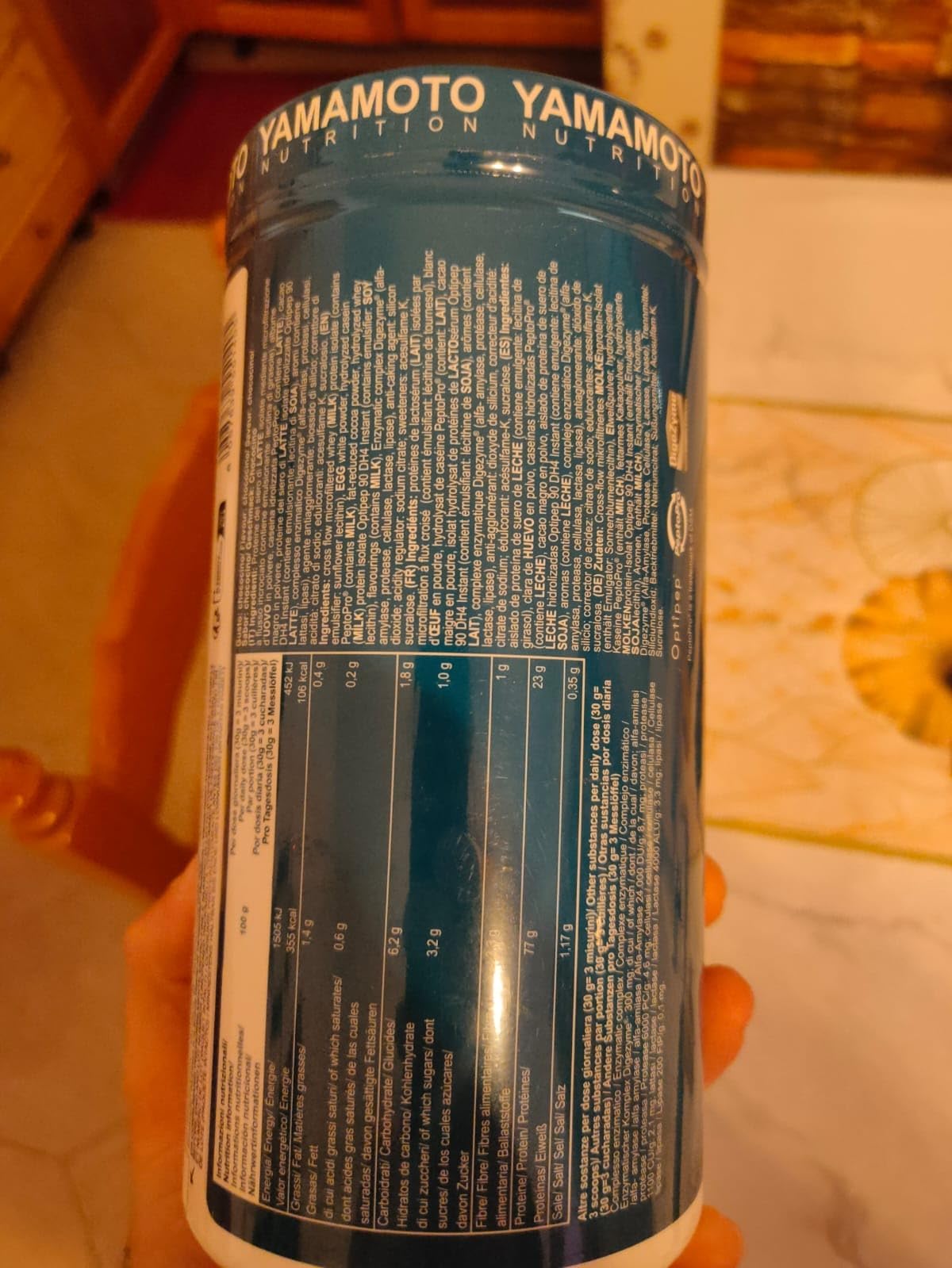Yamamoto Proteine Infusion-ELITE proteine 400 g Chococino siero caseina