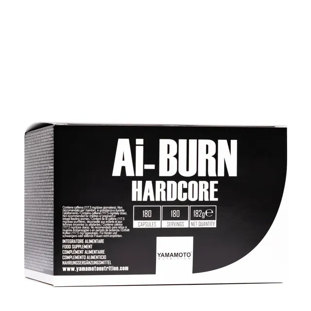 YAMAMOTO Controllo Peso Ai-Burn Hardcore integratore 180 capsule con estratti vegetali