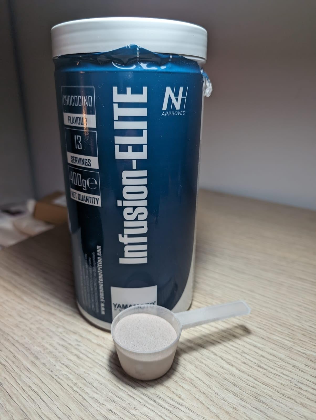 Yamamoto Proteine Infusion-ELITE proteine 400 g Chococino siero caseina