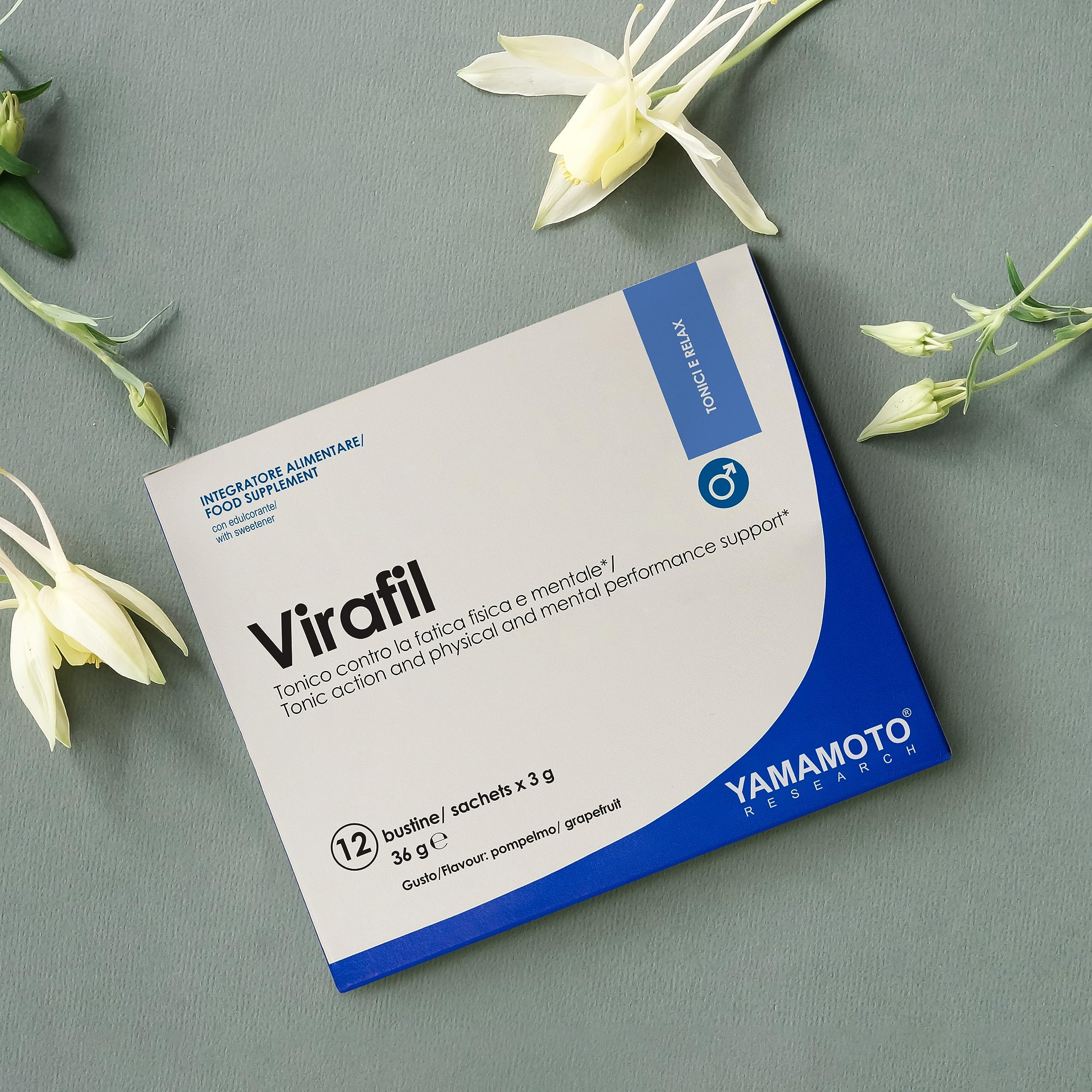 YAMAMOTO Aminoacidi e BCAAs Virafil bustine 12 x 3 g pompelmo