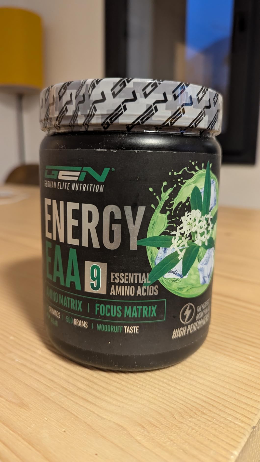 Elite Pre-Workout & Pump EAA Energy Mix bevanda in polvere 500 g Asperula