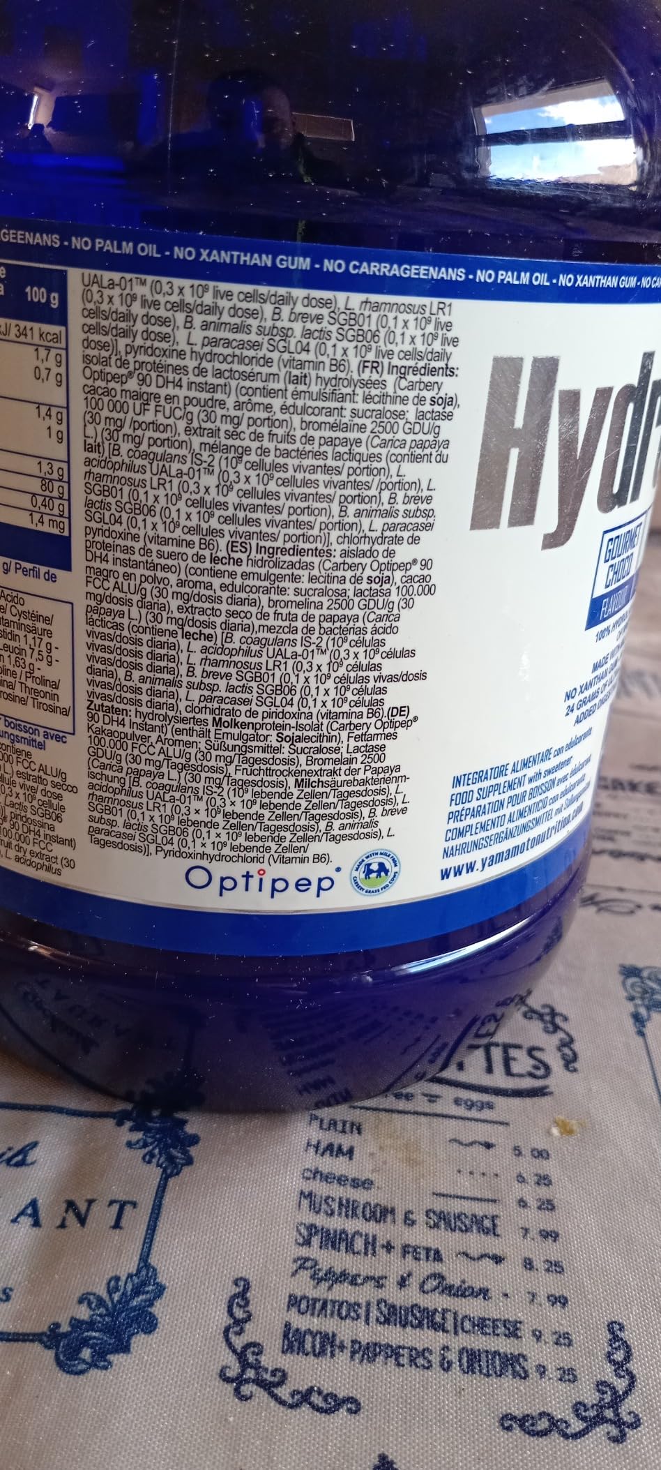 YAMAMOTO Proteine Hydro RAZAN® new formula proteine idrolizzate Cioccolato 2000 g Optipep 90