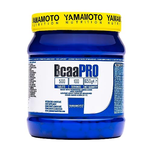 YAMAMOTO Aminoacidi e BCAAs BCAA 2:1:1 Ajipure aminoacidi ramificati 500 compresse