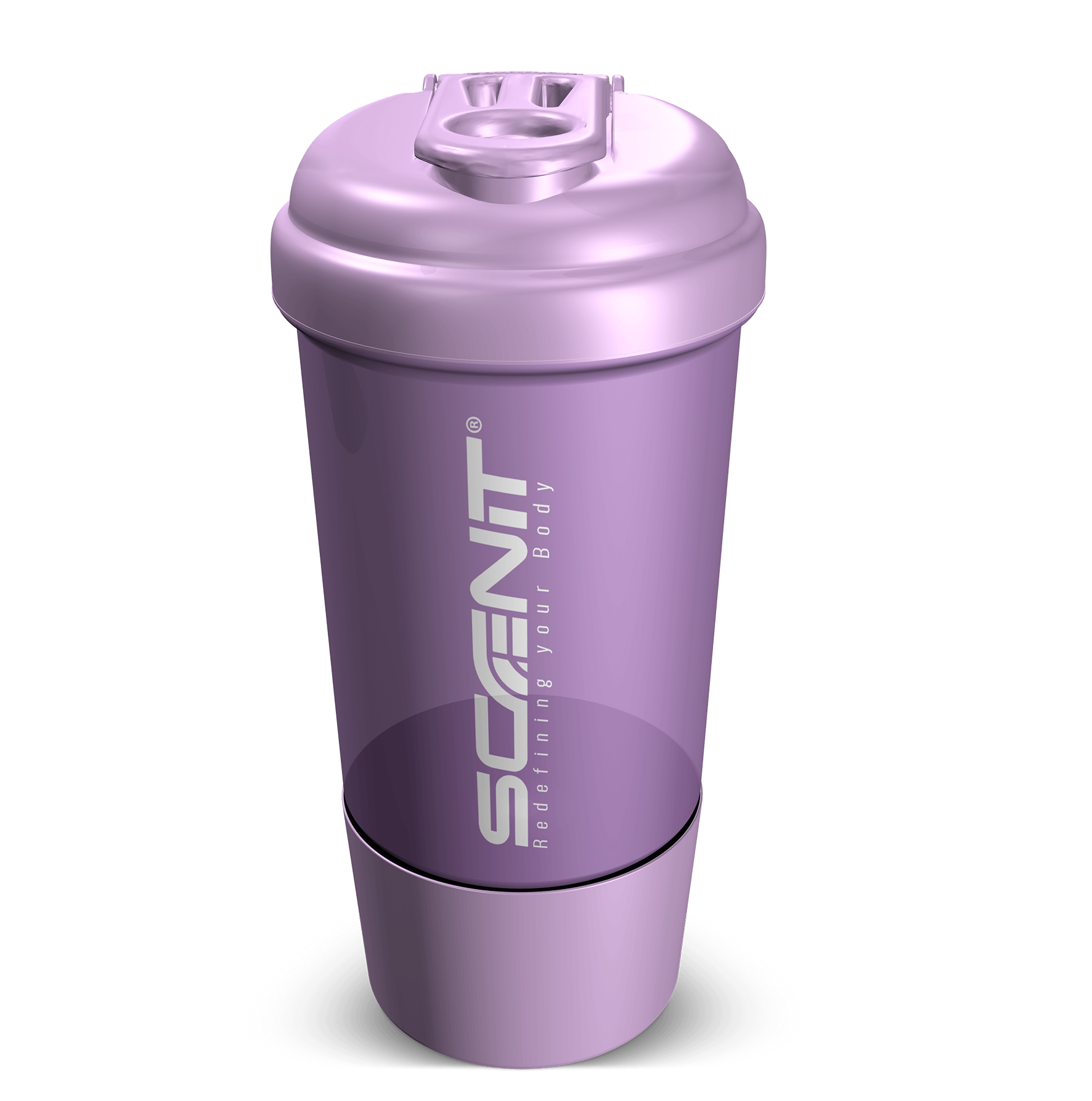 Scenit Nutrition Accessori Shaker premium con compartimento 500 ml oliva
