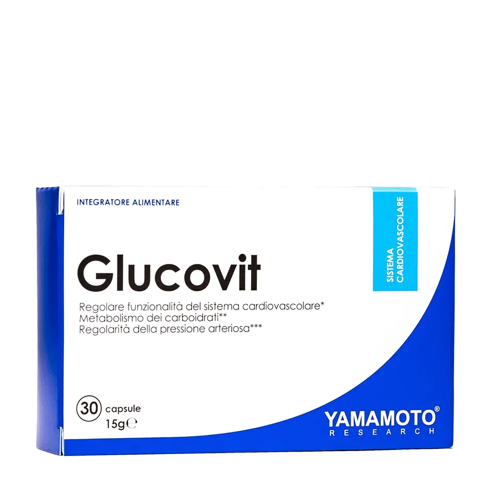 YAMAMOTO Glucovit integratore 30 capsule estratti vegetali