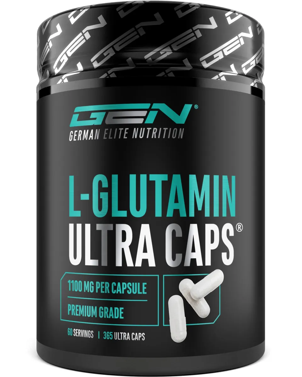 Elite Amino Singles L-Glutammina Ultra Caps 365 capsule da 1100 mg