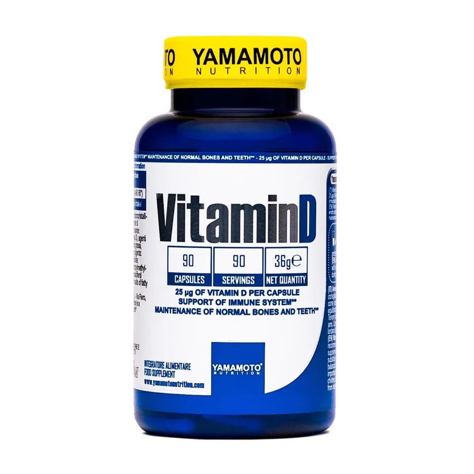 YAMAMOTO Vitamine e Minerali Vitamin D integratore 90 capsule 25 mcg