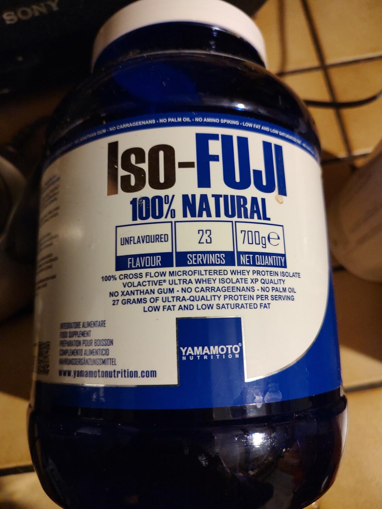 YAMAMOTO Proteine Iso-FUJI proteine isolate 2 kg Biscotto