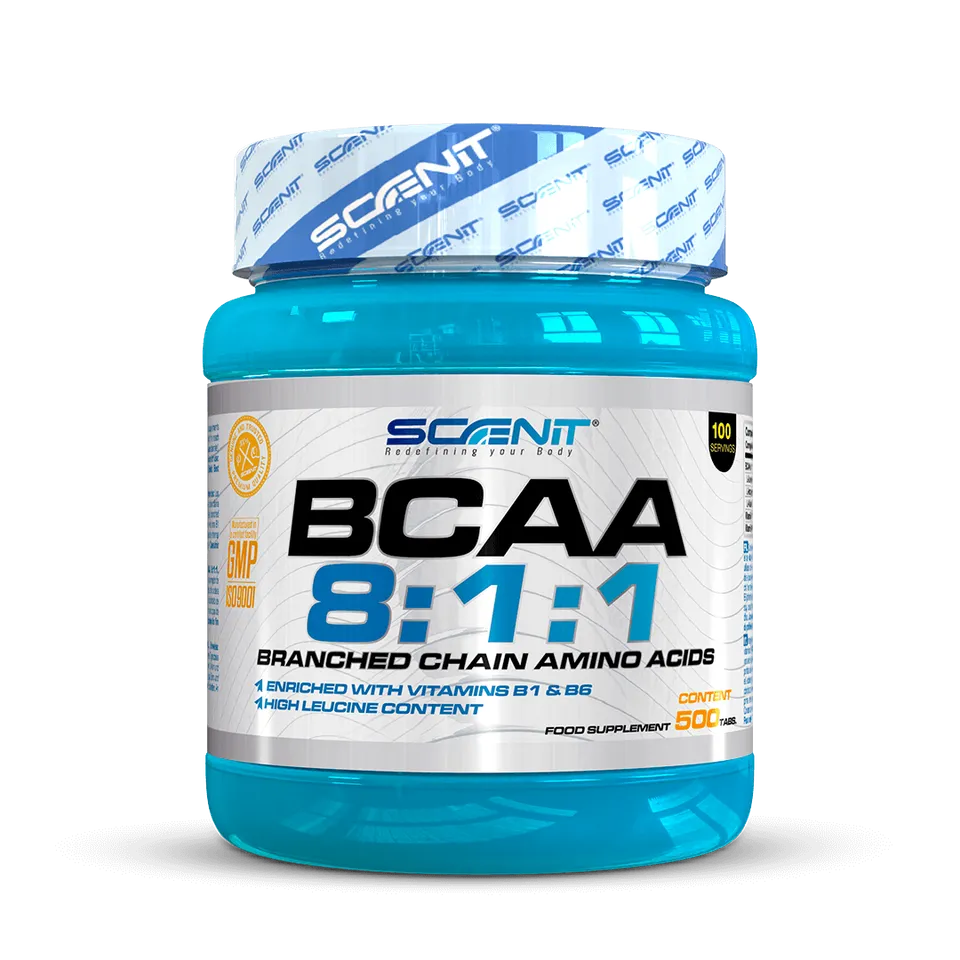 Scenit Nutrition Aminoácidos BCAA 8:1:1 compresse 150 con vitamine B1 B6