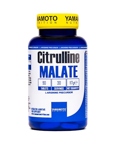 YAMAMOTO Aminoacidi e BCAAs Citrulline MALATE 90 compresse 1.000 mg