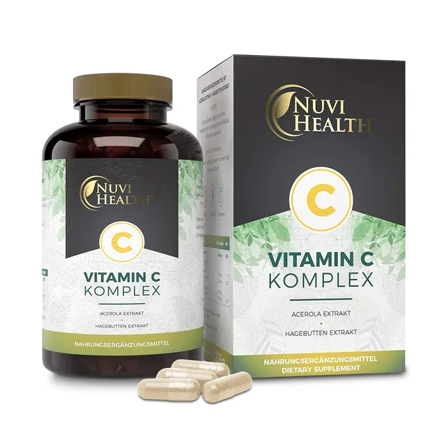 Elite Vitamins, Minerals & Hydration Complesso naturale di vitamina C 240 capsule vegan