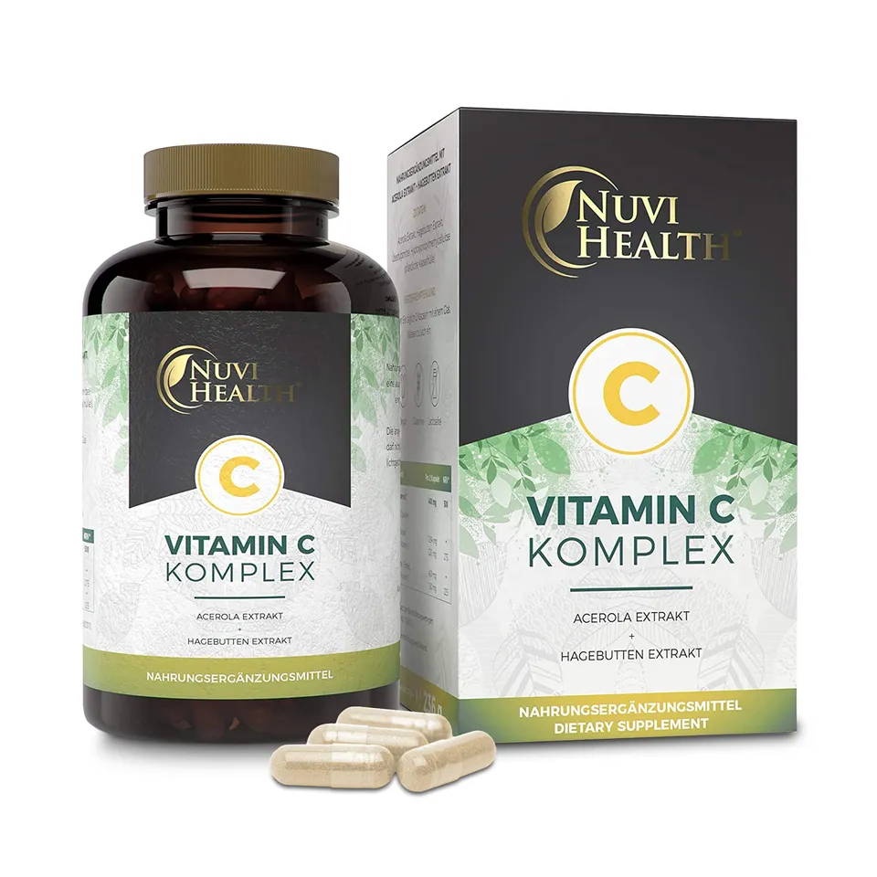 Elite Vitamins, Minerals & Hydration Complesso naturale di vitamina C 240 capsule vegan