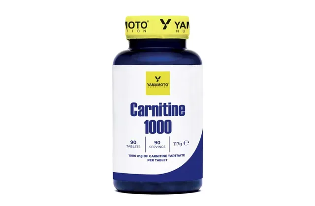 YAMAMOTO Aminoacidi e BCAAs Carnitine 1000 integratore carnitina 90 compresse 1000 mg