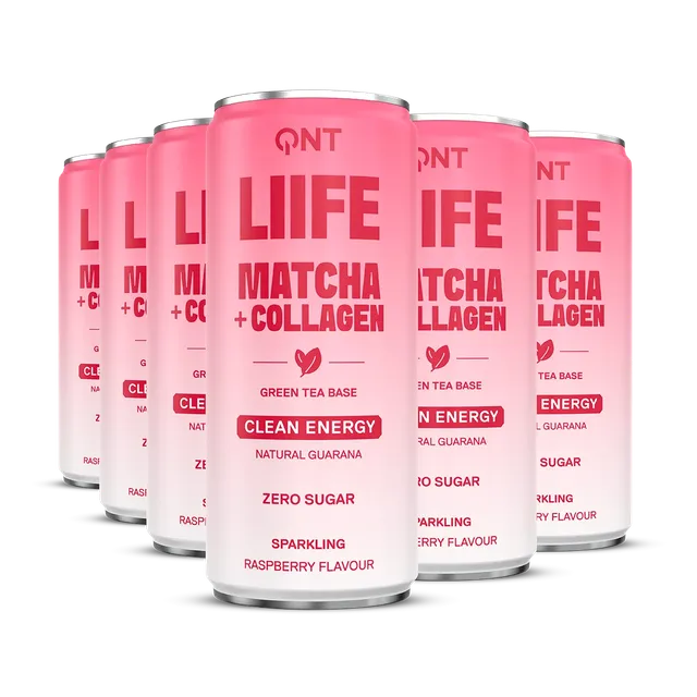 QNT Energy Drinks Energy Collagen Matcha bevanda energetica 12 x 250 ml