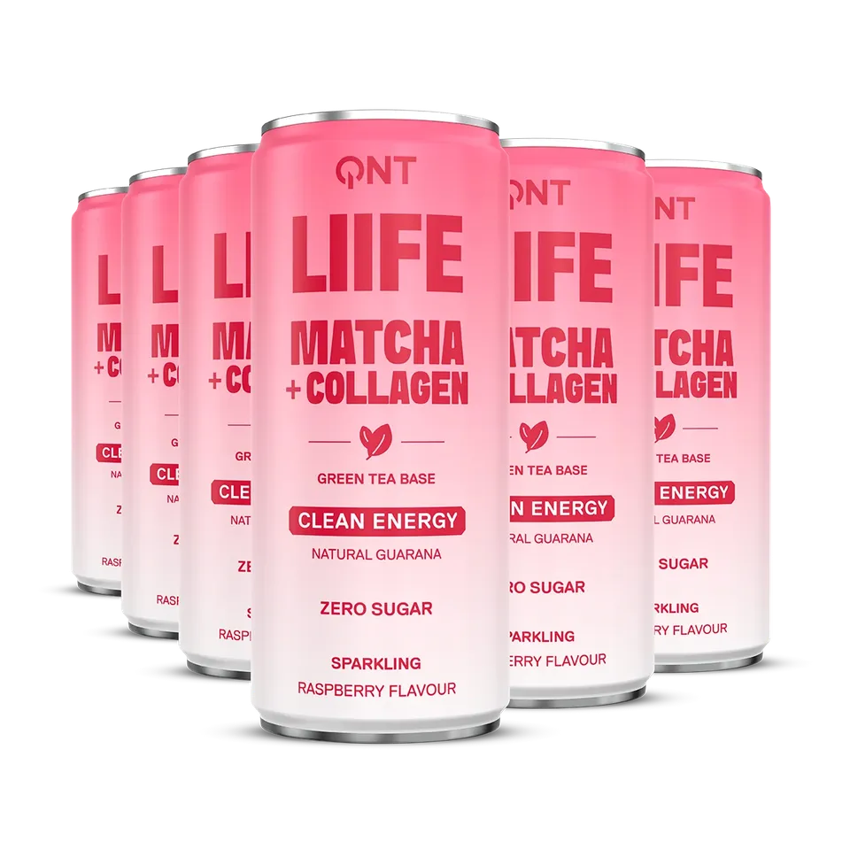 QNT Energy Drinks Energy Collagen Matcha bevanda energetica 12 x 250 ml