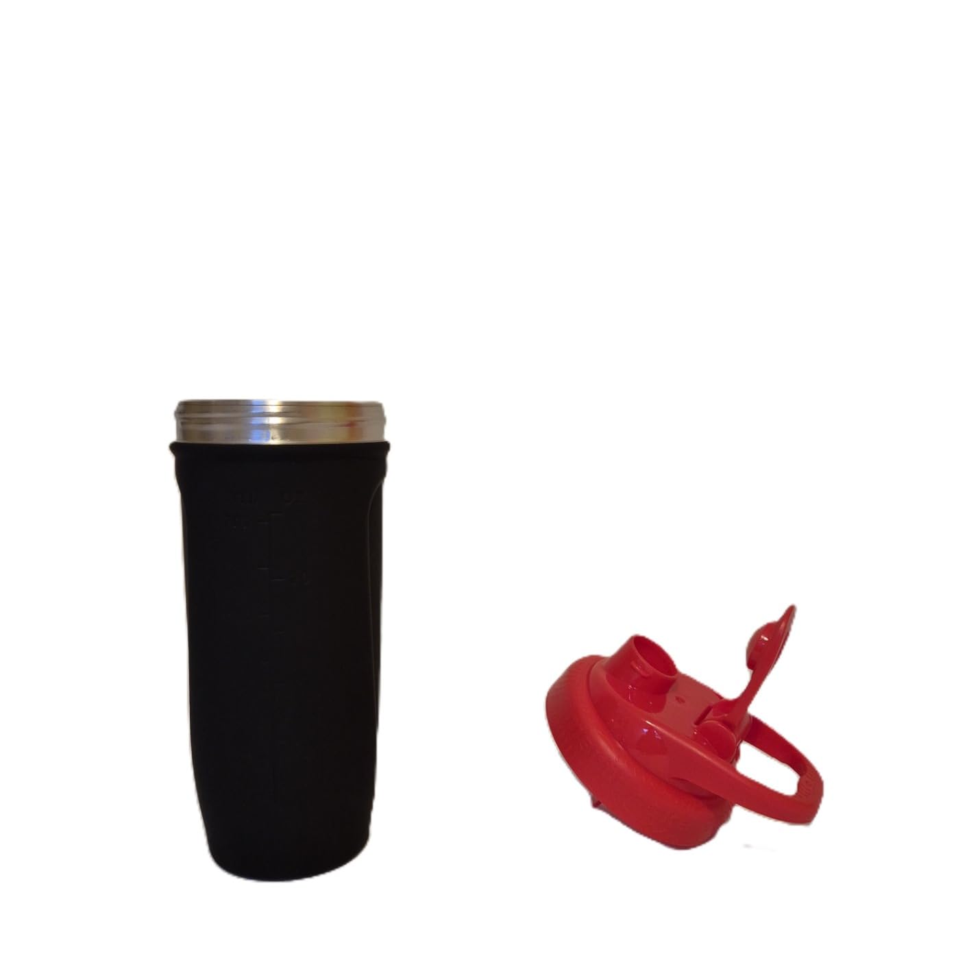 Elite Accessories Reforce shaker in acciaio inox nero 700 ml
