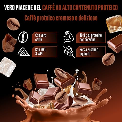 Elite Whey Protein Wheypresso Protein Coffee proteine whey 908 g caffeina