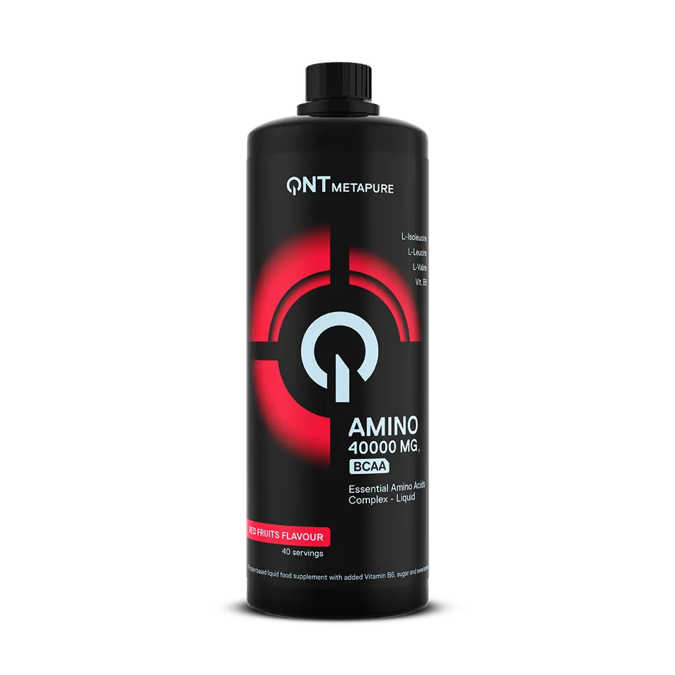QNT Amino Amino Acid Liquid 40000 MG 500 ml liquido ai frutti rossi