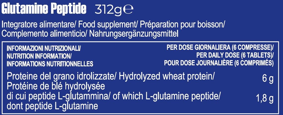 YAMAMOTO Aminoacidi e BCAAs Glutamine PEPTIDE glutammina peptidica 240 compresse