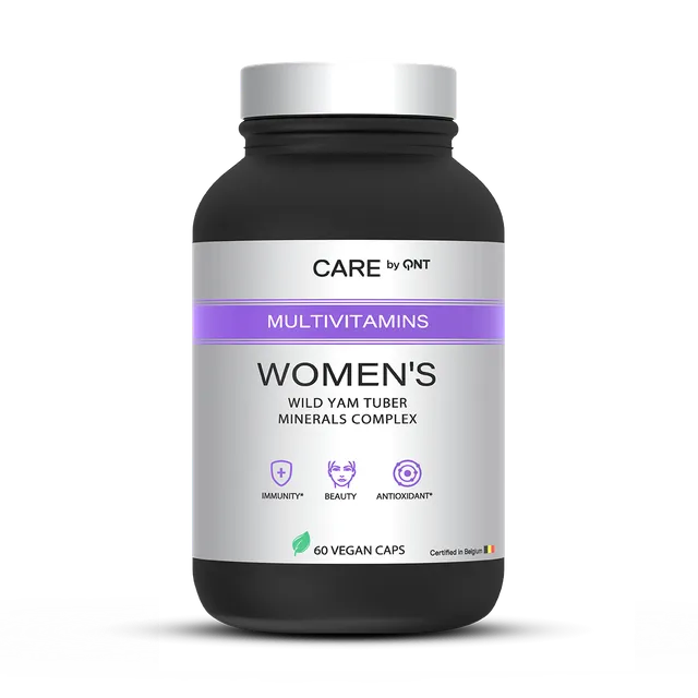 QNT Vitamins & Minerals Multivitamin women's multivitaminico 60 capsule vegano