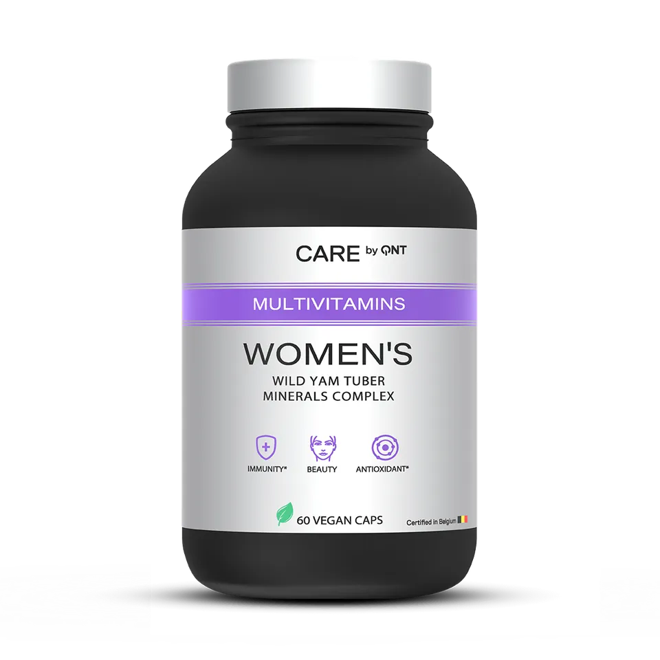 QNT Vitamins & Minerals Multivitamin women's multivitaminico 60 capsule vegano